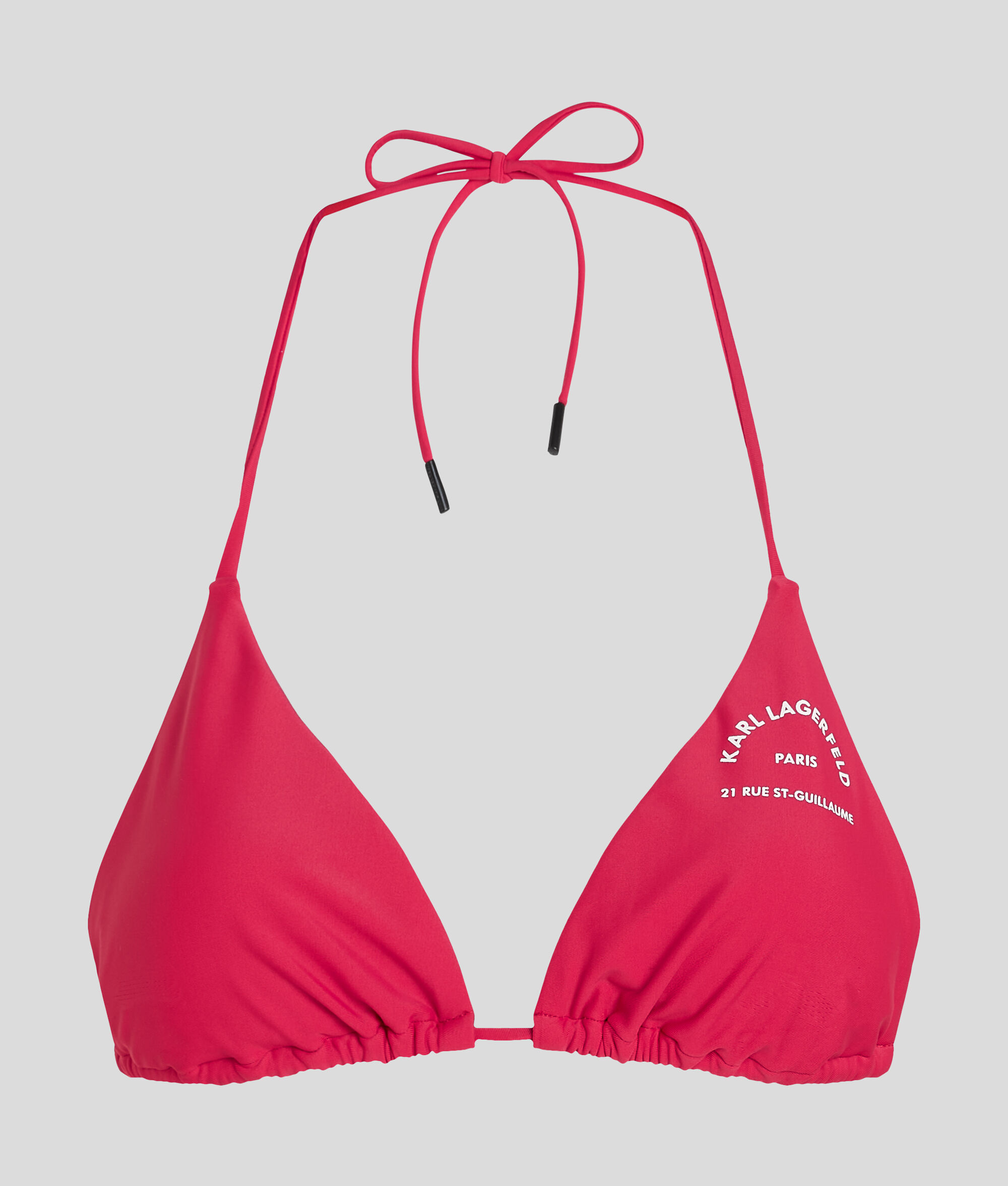 (image for) Distinctive RUE ST-GUILLAUME WRAP-AROUND TRIANGLE BIKINI TOP